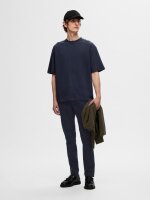 SELECTED - SLHLOOSE OSCAR SS O-NECK TEE