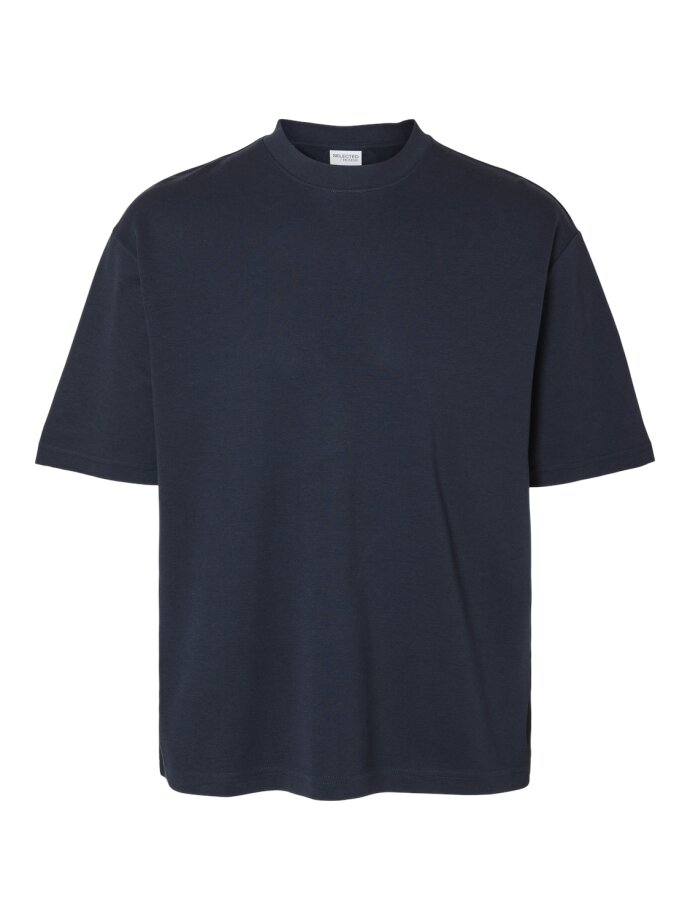 SELECTED - SLHLOOSE OSCAR SS O-NECK TEE