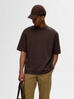 SELECTED - SLHLOOSEOSCAR SS O-NECK TEE