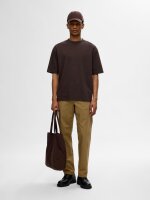 SELECTED - SLHLOOSEOSCAR SS O-NECK TEE