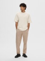 SELECTED - SLHLOOSEOSCAR SS O-NECK TEE NO