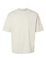 SELECTED - SLHLOOSEOSCAR SS O-NECK TEE NO