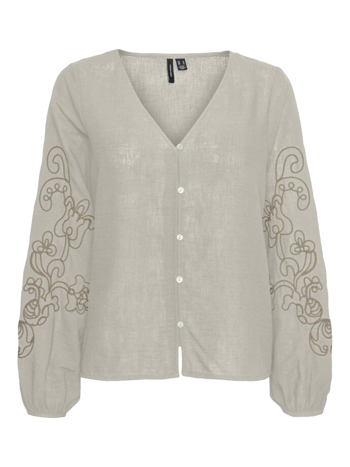 VERO MODA - VMSANNE LS SHIRT WVN GA