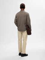 SELECTED - SLHSLIM-JERSEY SHIRT LS NOOS