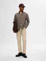 SELECTED - SLHSLIM-JERSEY SHIRT LS NOOS