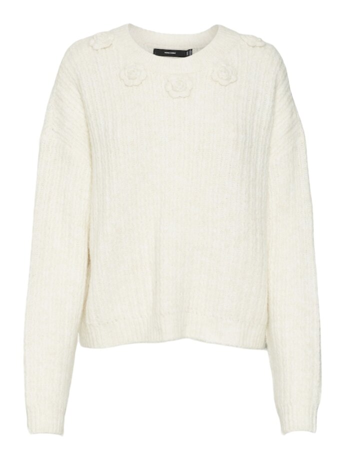 VERO MODA - VMALETTA LS O-NECK PULLOVER GA