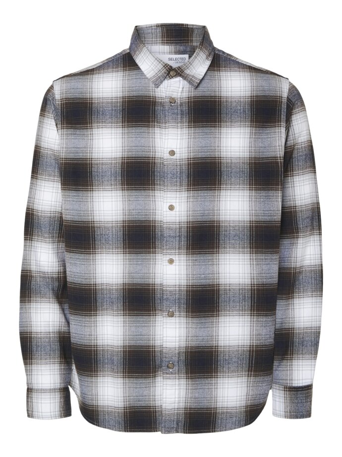 SELECTED - SLHSLIMOWEN-BRUSHED SHIRT LS N