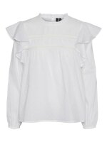 VERO MODA - VMTRINE LS LACE TOP WVN GA