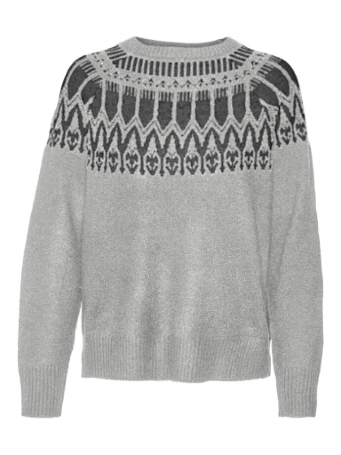 VERO MODA - VMSIMONE LS NORDIC PULLOVER GA