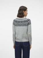 VERO MODA - VMSIMONE LS NORDIC PULLOVER GA