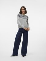 VERO MODA - VMSIMONE LS NORDIC PULLOVER GA