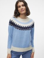 VERO MODA - VMSIMONE LS NORDIC PULLOVER GA