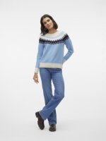 VERO MODA - VMSIMONE LS NORDIC PULLOVER GA