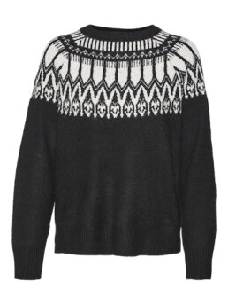 VERO MODA - VMSIMONE LS NORDIC PULLOVER GA