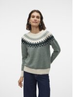 VERO MODA - VMSIMONE LS NORDIC PULLOVER GA