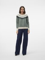 VERO MODA - VMSIMONE LS NORDIC PULLOVER GA