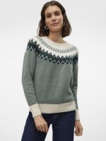 VERO MODA - VMSIMONE LS NORDIC PULLOVER GA