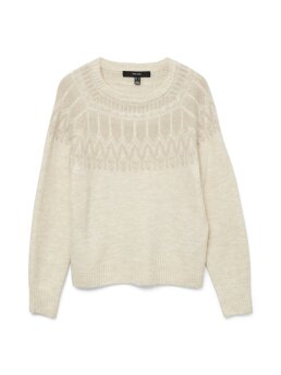 VERO MODA - VMSIMONE LS NORDIC PULLOVER GA