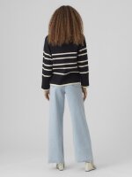 VERO MODA - VMSABA LS O-NECK STRIPE PULLOV