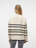 VERO MODA - VMSABA LS O-NECK STRIPE PULLOV