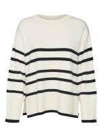 VERO MODA - VMSABA LS O-NECK STRIPE PULLOV