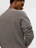 SELECTED - SLHROSS LS KNIT STRUCTURE CREW