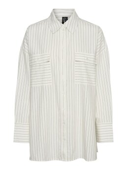 VERO MODA - VMSIRI LS OVERSIZED WIDE SHIRT