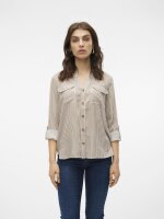 VERO MODA - VMBUMPY L/S SHIRT NEW WVN GA N