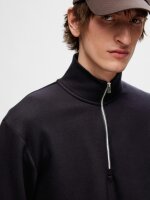 SELECTED - SLHEMANUEL SOFT ZIP HIGH NECK