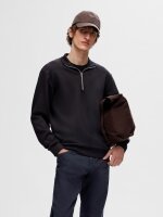 SELECTED - SLHEMANUEL SOFT ZIP HIGH NECK