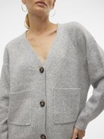 VERO MODA - VMBOOM LS V-NECK BUTTON CARDIG