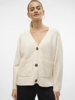 VERO MODA - VMBOOM LS V-NECK BUTTON CARDIG