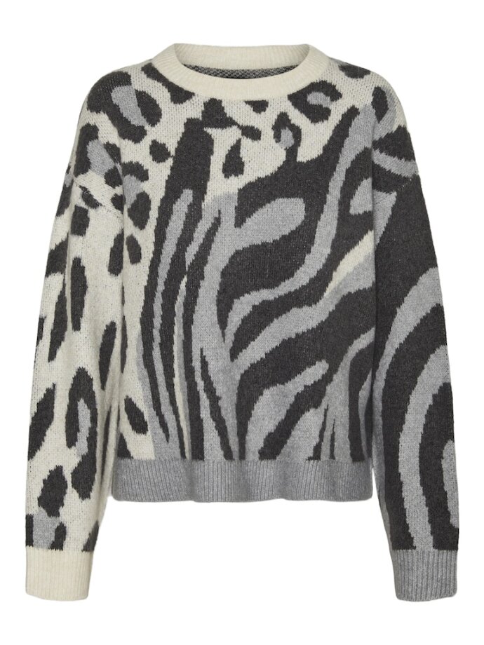 VERO MODA - VMKAI LS O-NECK PULLOVER GA BO