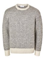 SELECTED - SLHHARRY LS KNIT RELAXED CREW