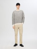 SELECTED - SLHHARRY LS KNIT RELAXED CREW