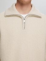 SELECTED - SLHLAND LS KNIT HALF ZIP