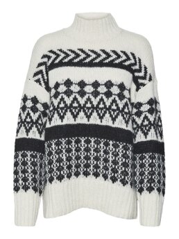 VERO MODA - VMAMPLE LS HIGHNECK PULLOVER G