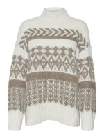 VERO MODA - VMAMPLE LS HIGHNECK PULLOVER G