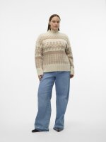 VERO MODA - VMAMPLE LS HIGHNECK PULLOVER G