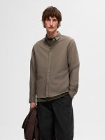 SELECTED - SLHSLIMOWEN-BRUSHED SHIRT LS N