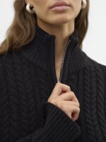 VERO MODA - VMESTHER LS HIGHNECK ZIP CARDI