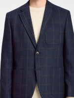 SELECTED - SLHSLIM-DALLAS WOOL CHECK BLZ