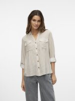 VERO MODA - VMBUMPY L/S SHIRT NEW WVN GA N