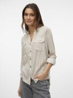 VERO MODA - VMBUMPY L/S SHIRT NEW WVN GA N