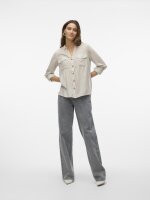 VERO MODA - VMBUMPY L/S SHIRT NEW WVN GA N