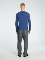 SELECTED - SLHTRAY LS KNIT MERINO CREW NE