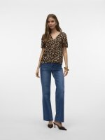 VERO MODA - VMALBA SS V-NECK SHIRT WVN GA