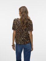 VERO MODA - VMALBA SS V-NECK SHIRT WVN GA