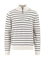 FYNCH-HATTON - Zip Troyer, Supersoft, Striped