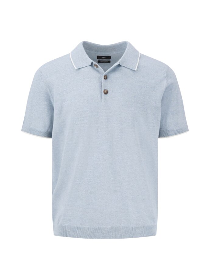 FYNCH-HATTON - Polo, Cotton Linen